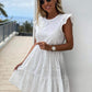 Karla lace dress White -DX8608-2