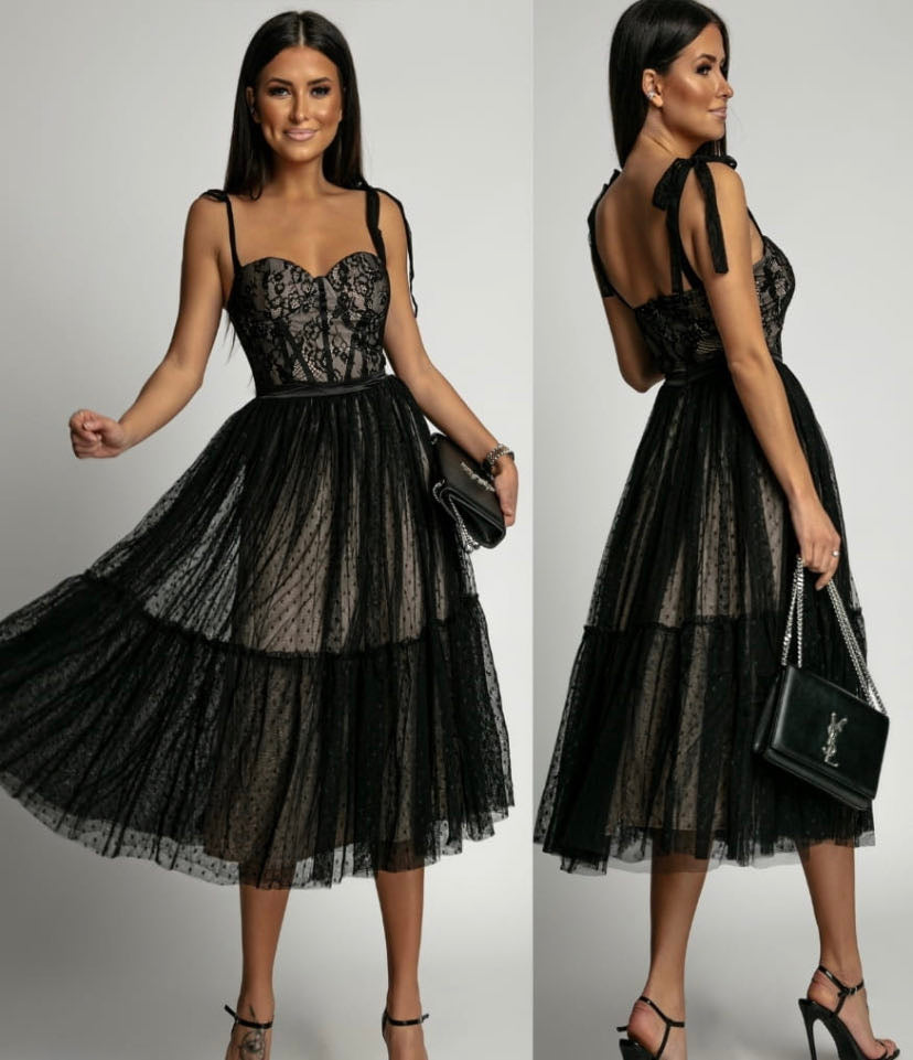 Safran dress black- 230999