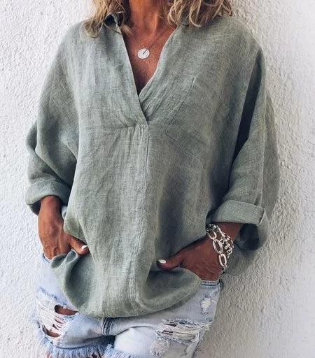 Via | Blomstret bluse