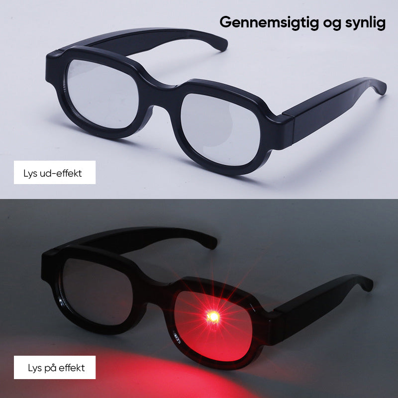 👓LED lysende briller👓