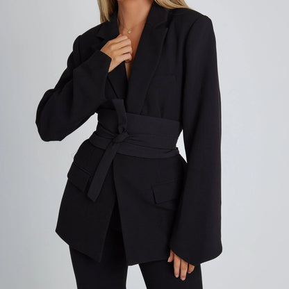 Eva | Blazer Med Talje-accent