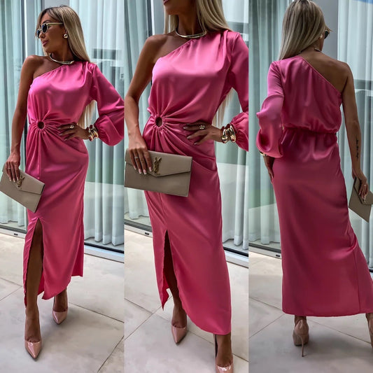 Wena dress fuschia - B9115