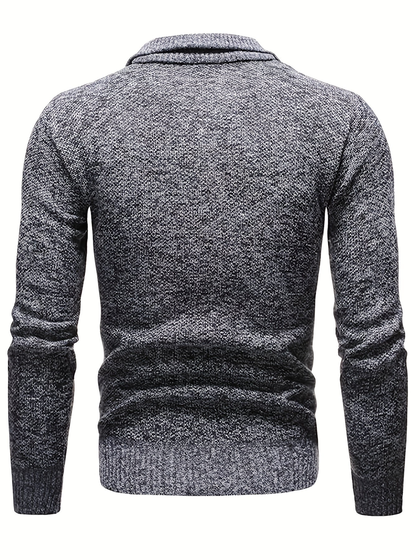 H.O.G Thermal Jumper | Warme casual half zipper