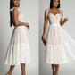 Lanie dress white- 96132