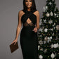 Melike bandage dress black