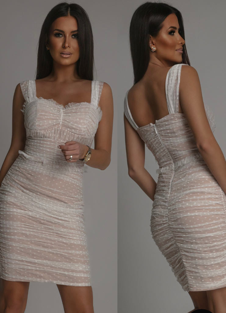 Fie dress beige - 21202