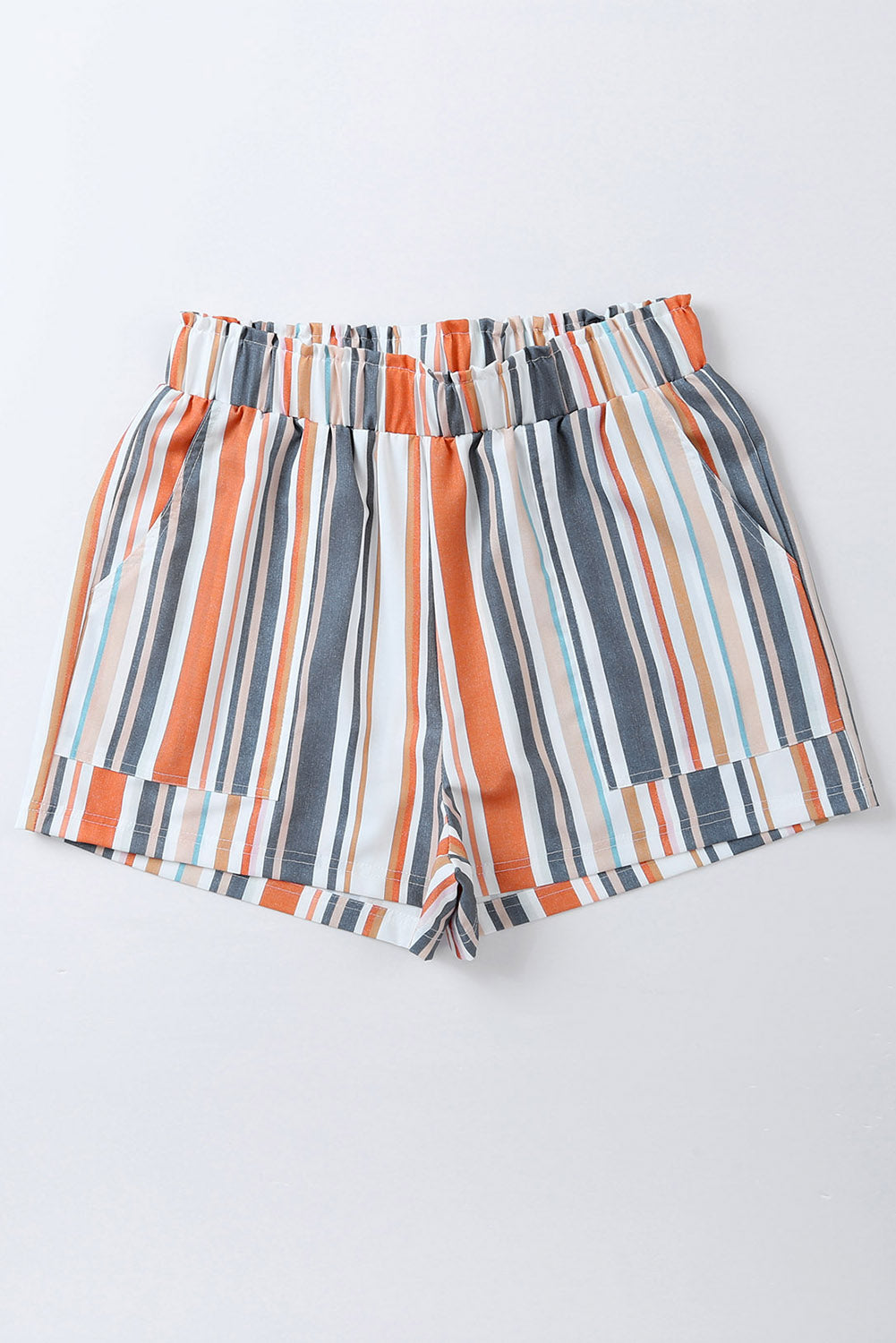 Stribet Vintagevasket Shorts