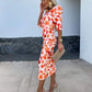 Randi dress orange - B-8350-4