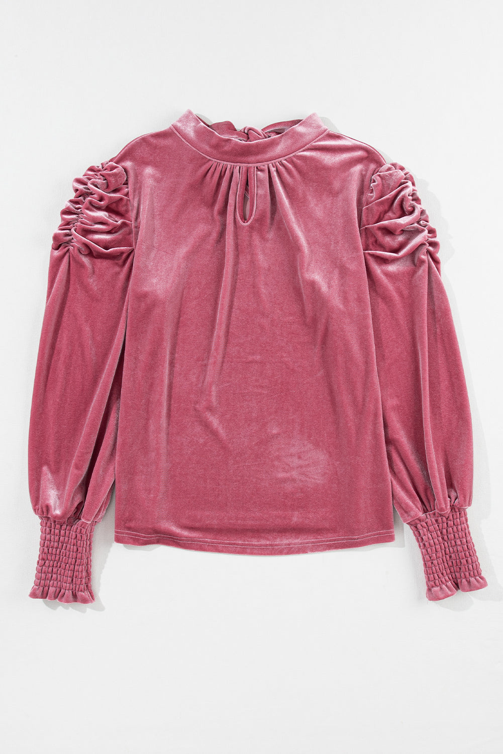 Blommeblomst Velour Bluse