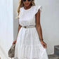 Karla lace dress White -DX8608-2