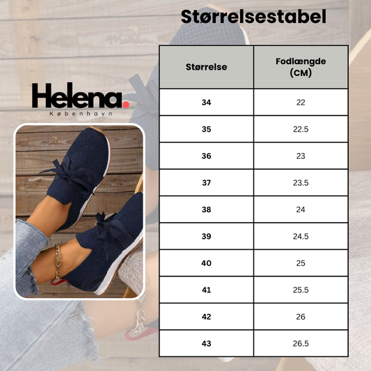 Aurelia - Kvinders Letvægts Strikket Slip-On Sneakers