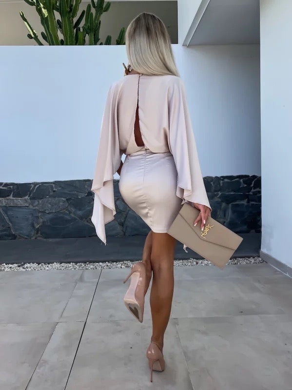 Mimi dress beige