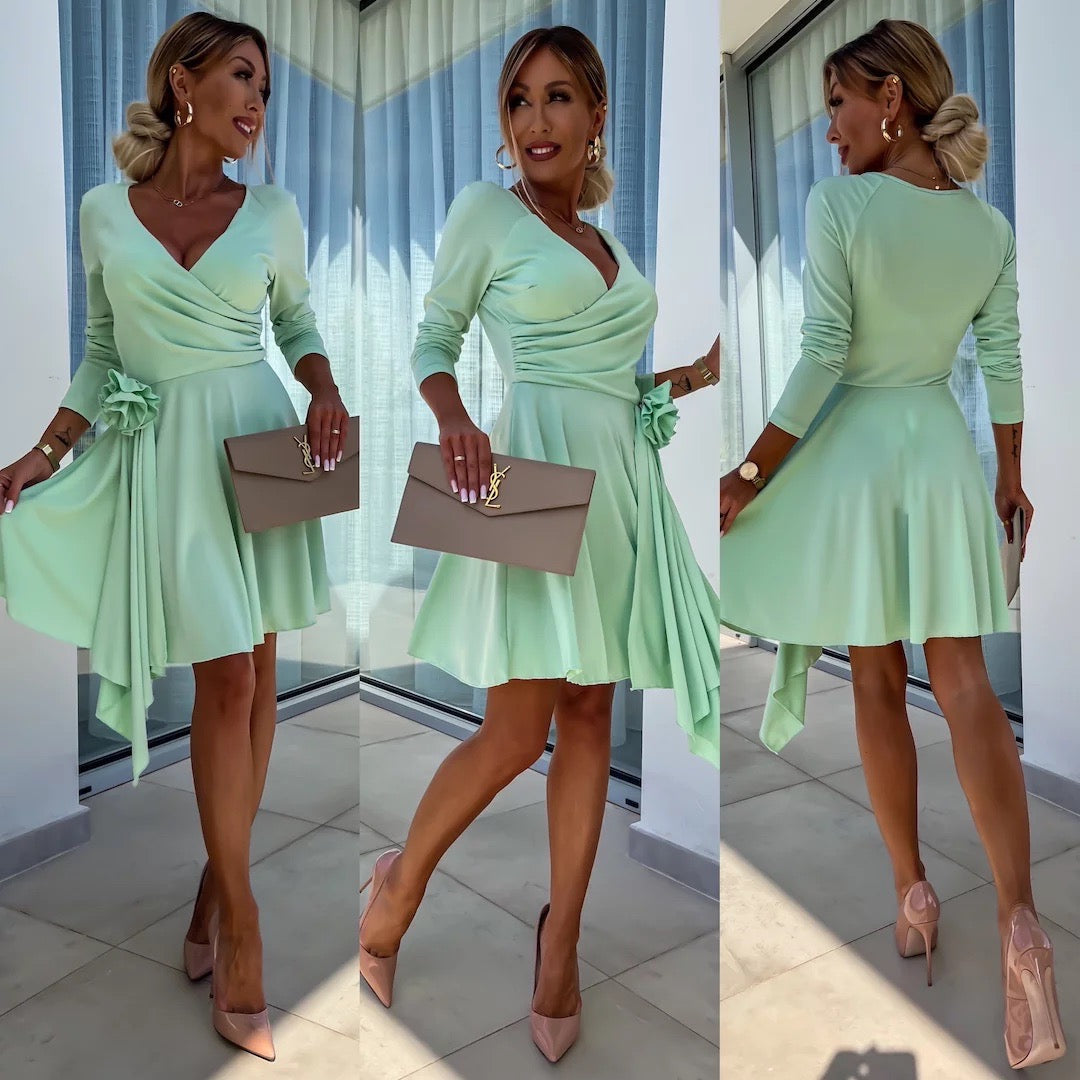 Anja dress green -CR24629