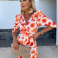 Randi dress orange - B-8350-4