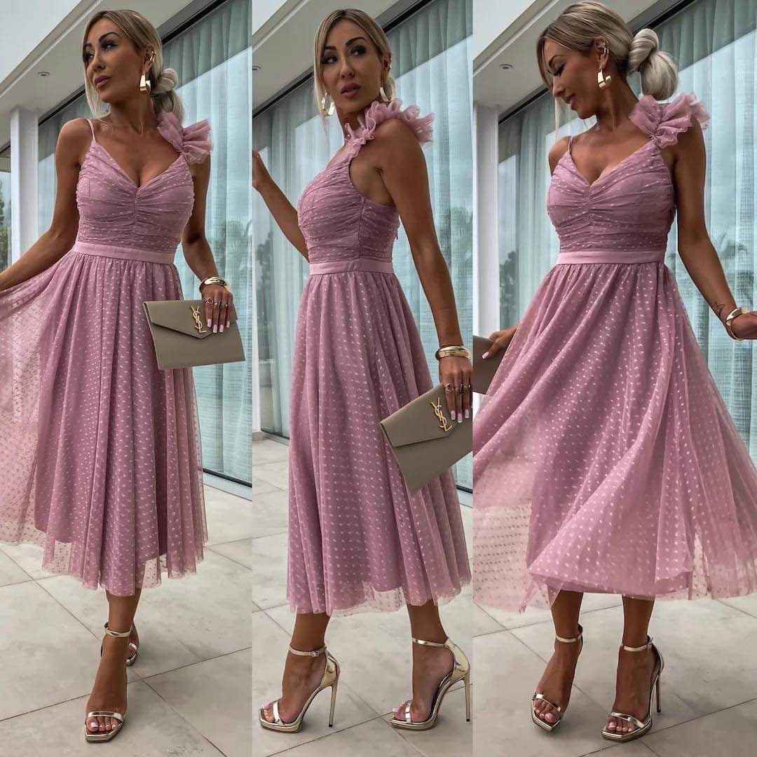 Joina dress nude - 23377