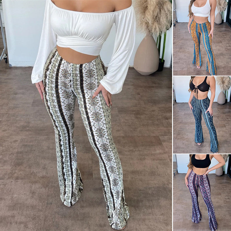 Camila - Meget elastisk Bootcut-Leggings