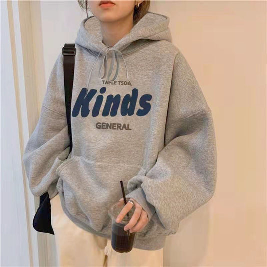 oversize sweatshirt til kvinder med logo