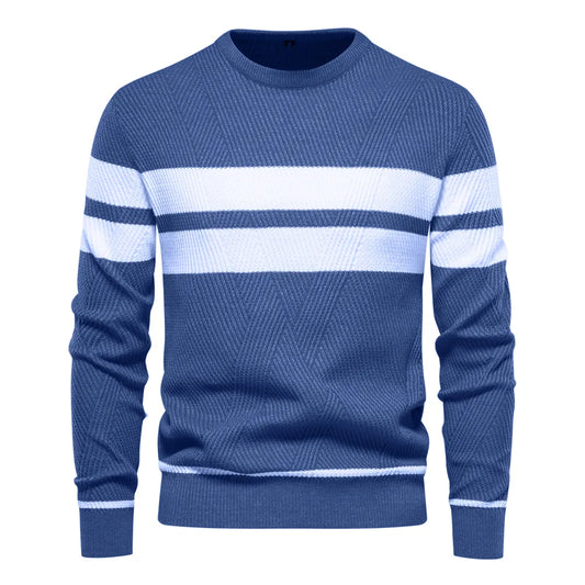 Stribet sweater