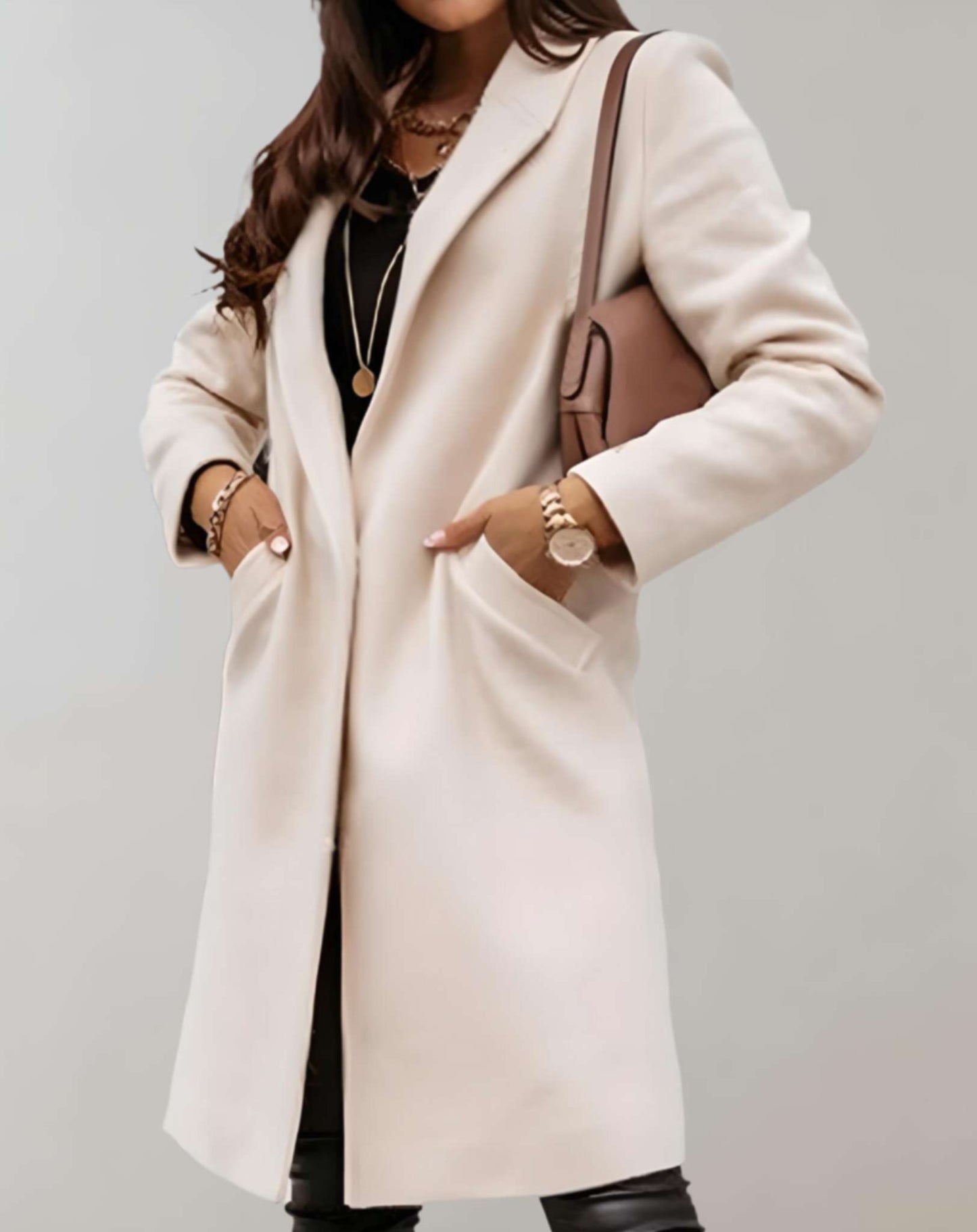 Macel - Elegant Trenchcoat Enkelt Knaplukning