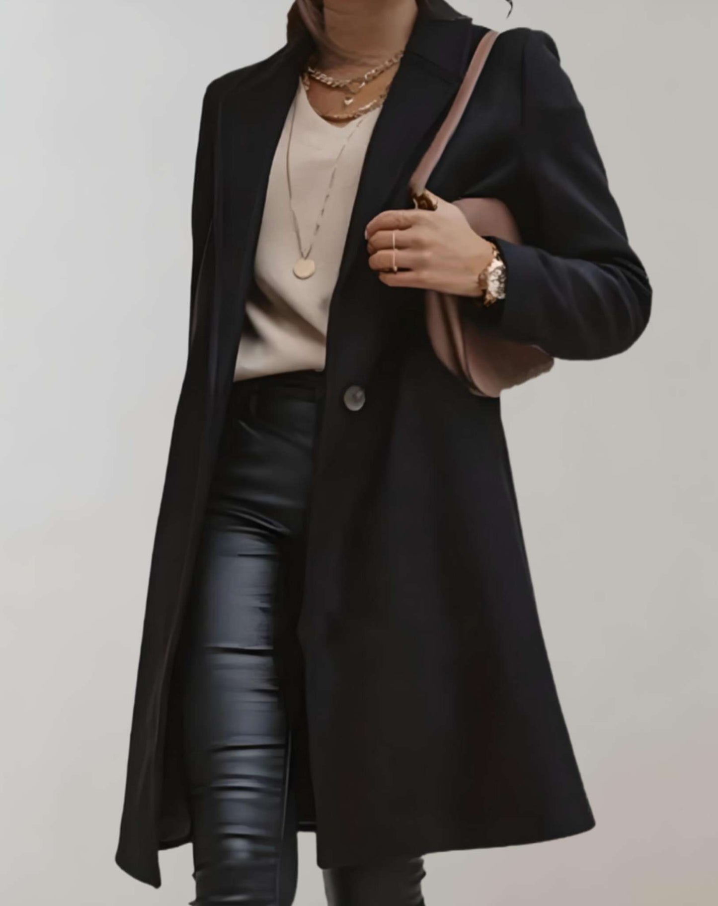 Macel - Elegant Trenchcoat Enkelt Knaplukning