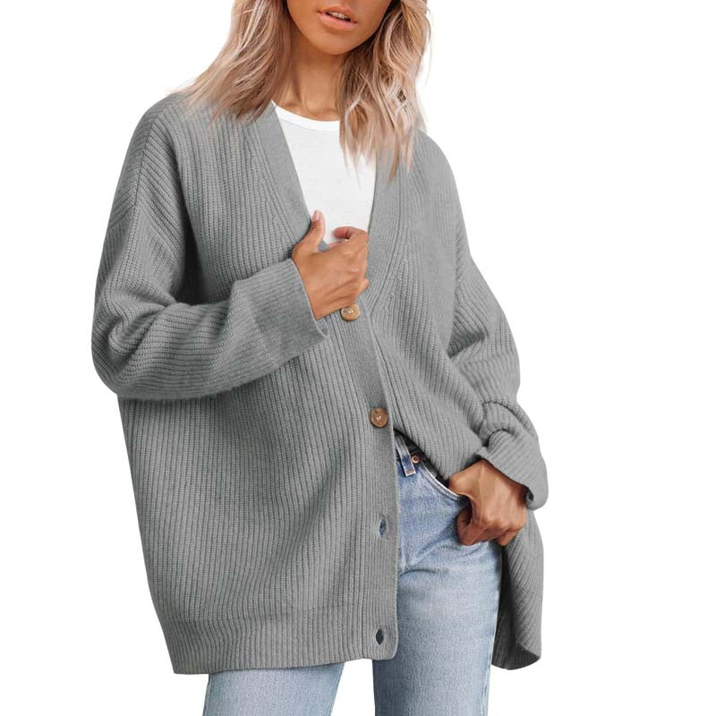 Afslappet Strik Cardigan