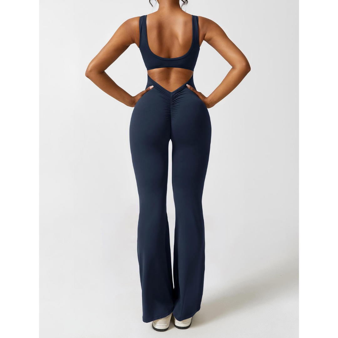 Bine | Sporty Åben Ryg Jumpsuit