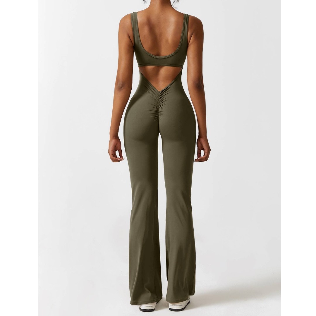 Bine | Sporty Åben Ryg Jumpsuit