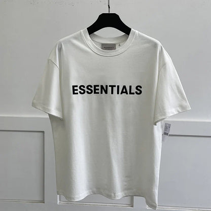 Oversize T-shirt til mænd med inskription