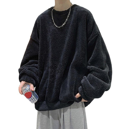 Plys oversize sweatshirt fra Finels