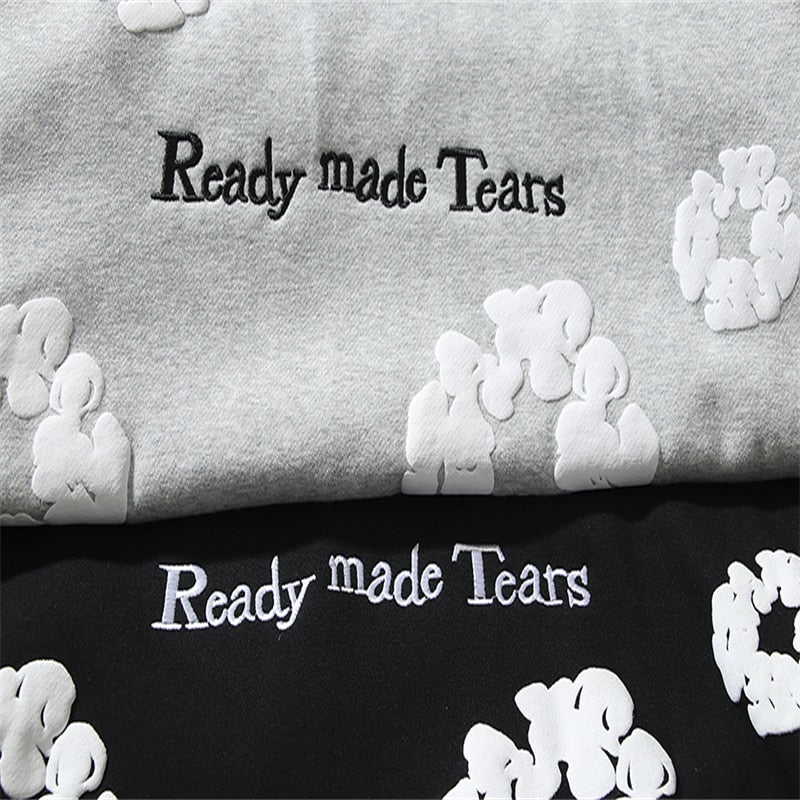 Ready Made Tears Sweatshirt til mænd med grafik