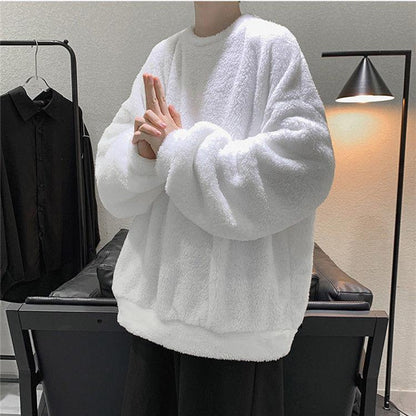 Plys oversize sweatshirt fra Finels