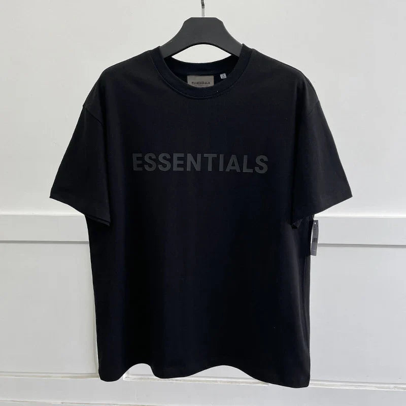 Oversize T-shirt til mænd med inskription