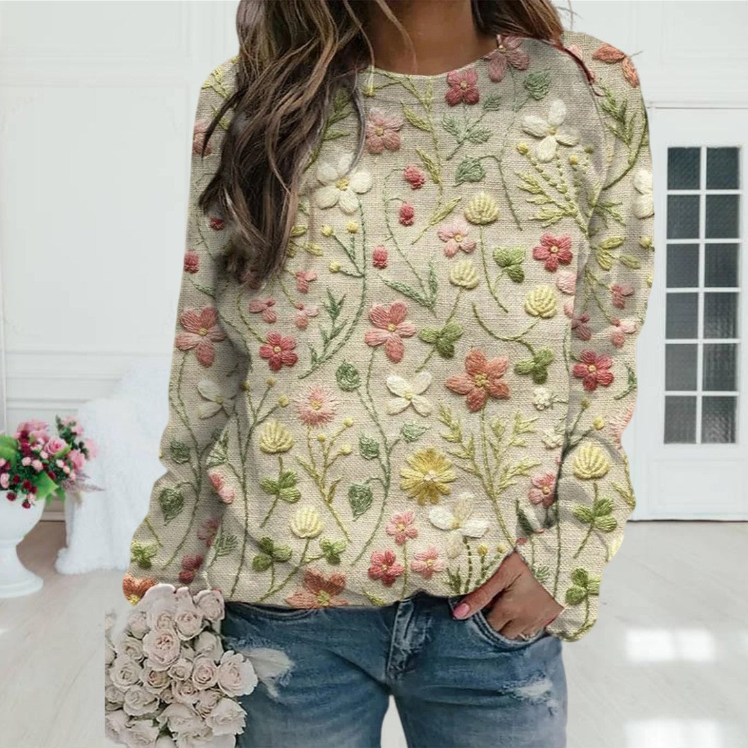 Blossom | Blomstret sweater