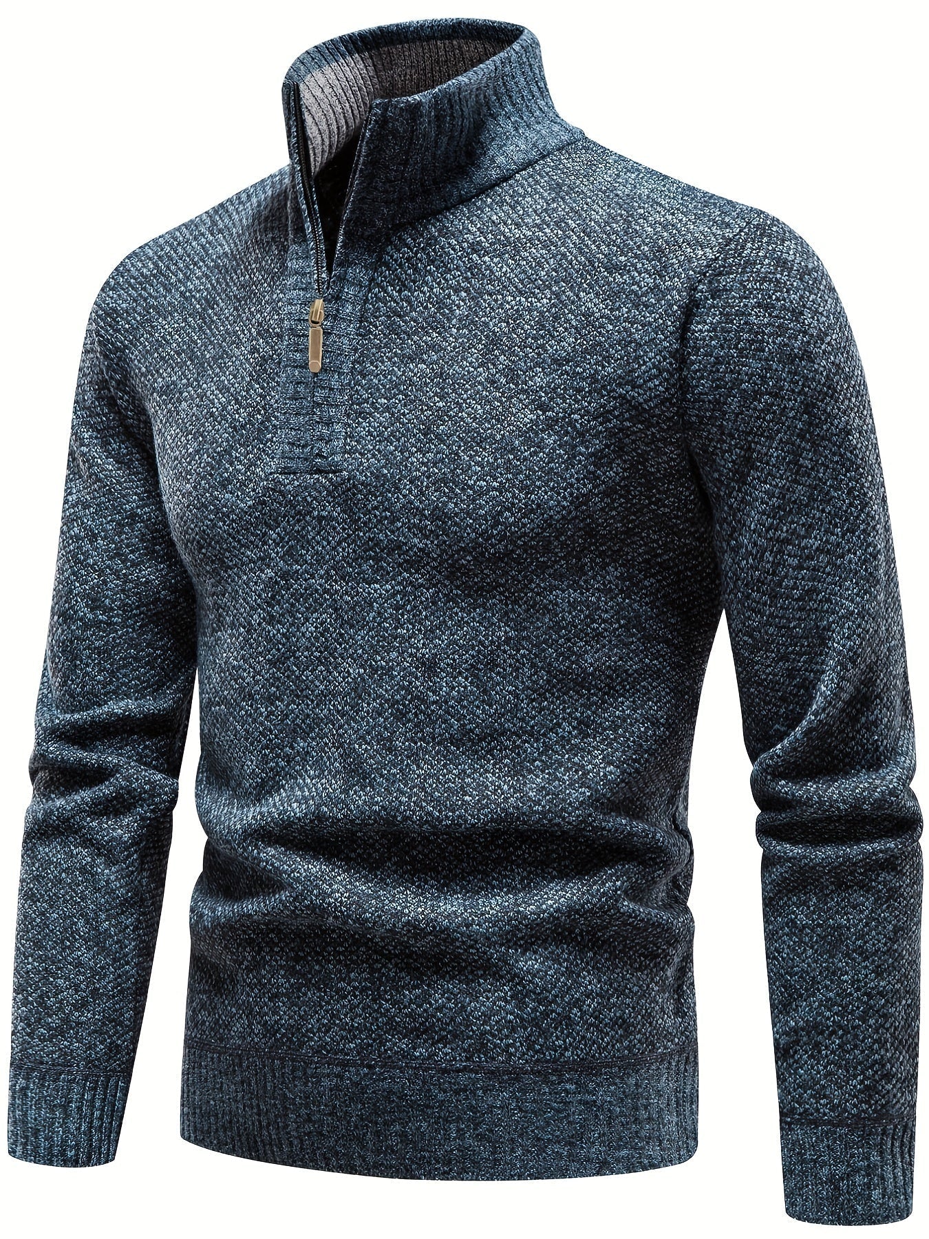 H.O.G Thermal Jumper | Warme casual half zipper