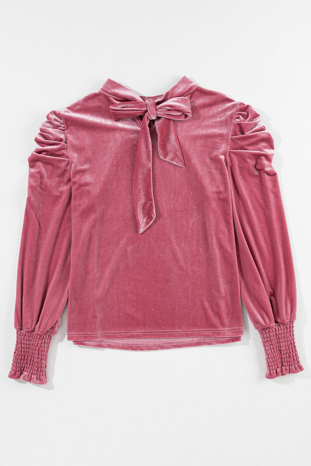 Blommeblomst Velour Bluse