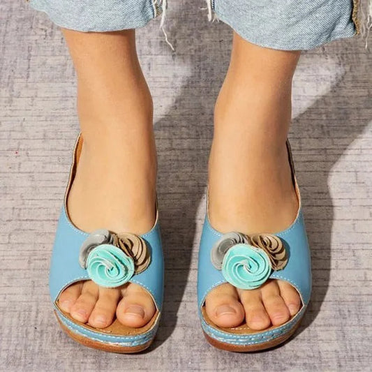 Nia - Ergonomisk sandal i vegansk læder