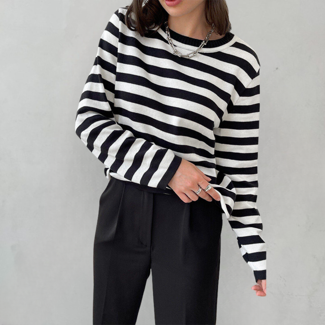 Eleanor - Stribet pullover