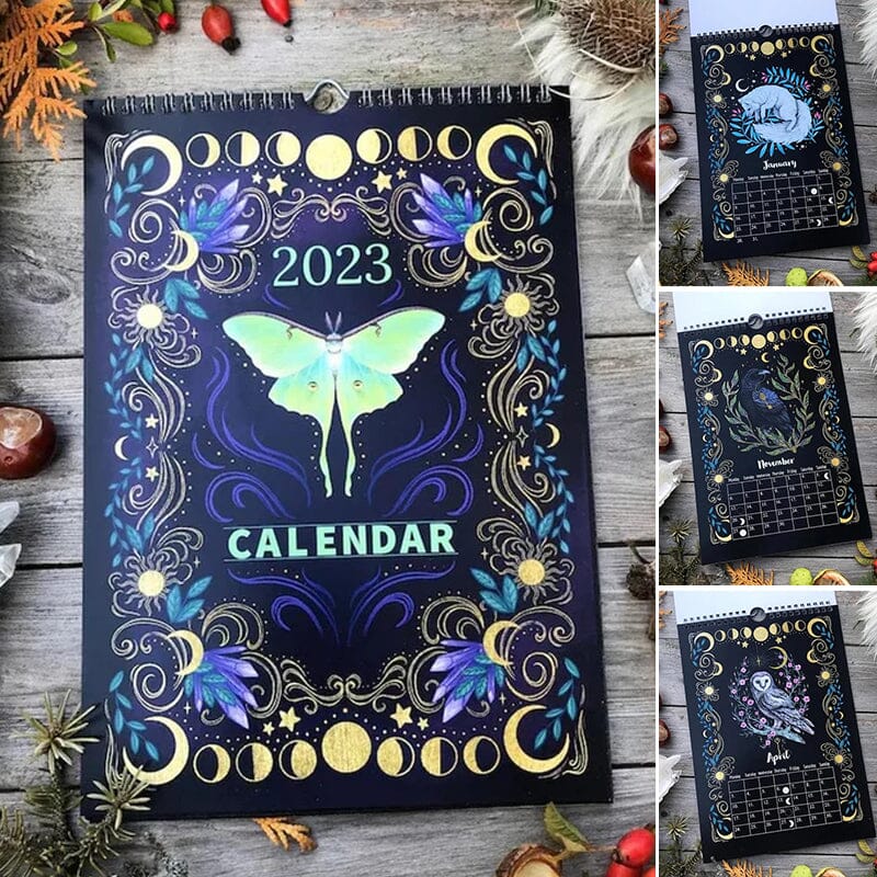 2023 Dark Forest Månekalender Mystiske Dyr