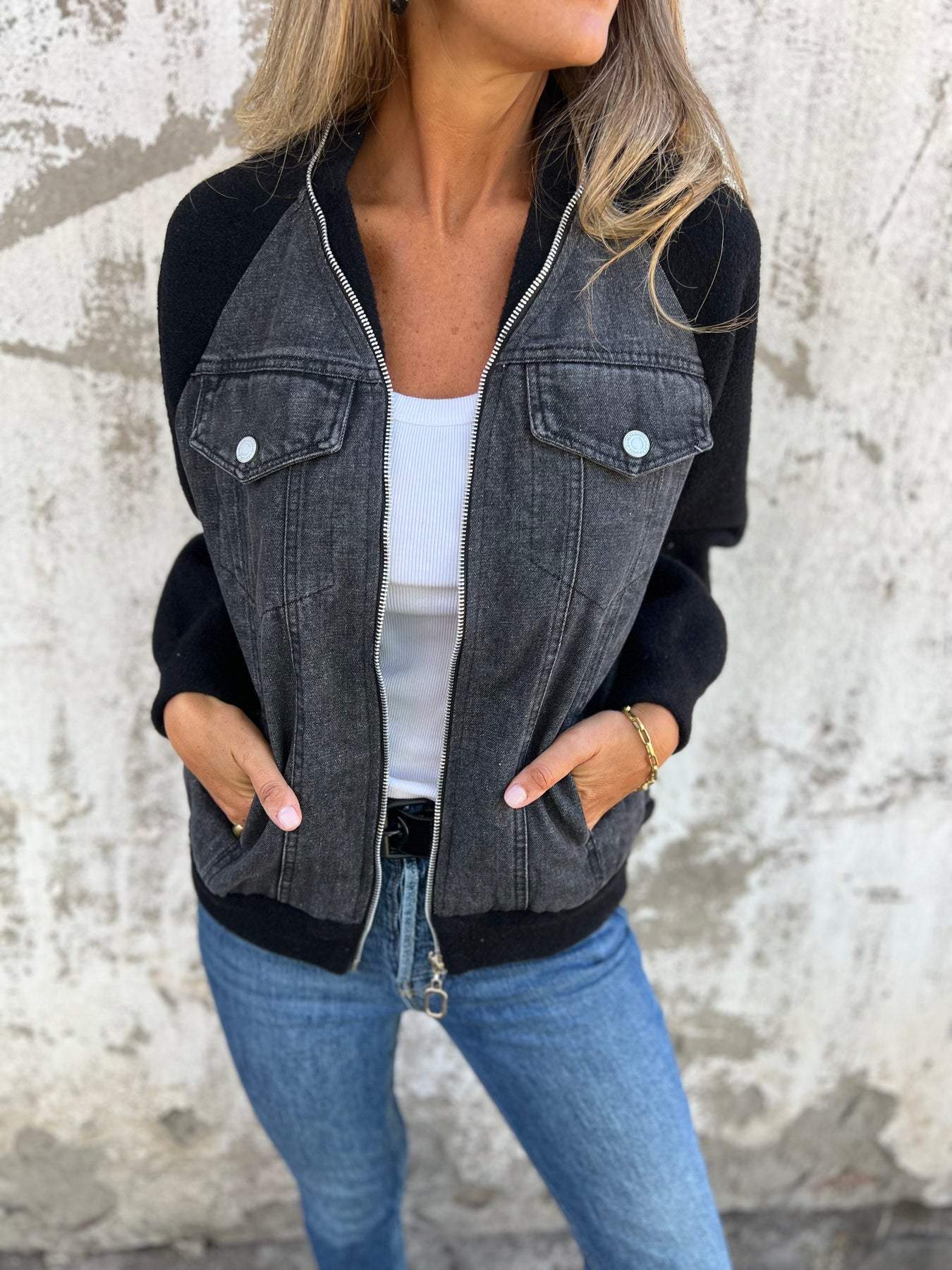 Olivia - Modern Denim Jakke