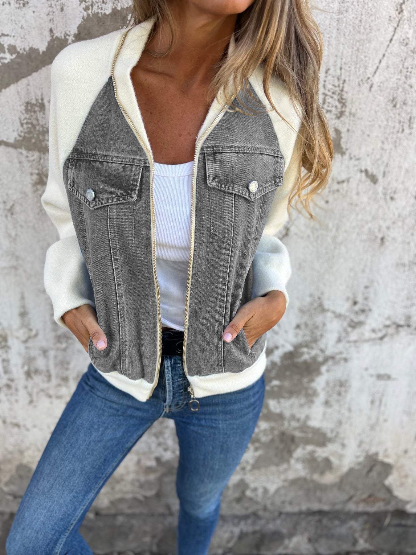 Olivia - Modern Denim Jakke