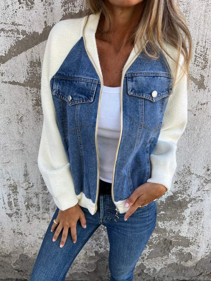 Olivia - Modern Denim Jakke