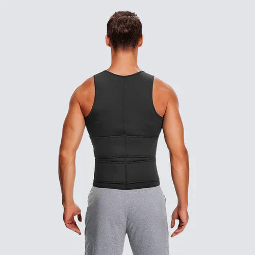 2-in-1 Vest™ - Saunavest & taljetræner til mænd